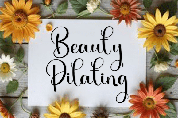 Beauty Pilating: A Font That Elevates Branding and Design