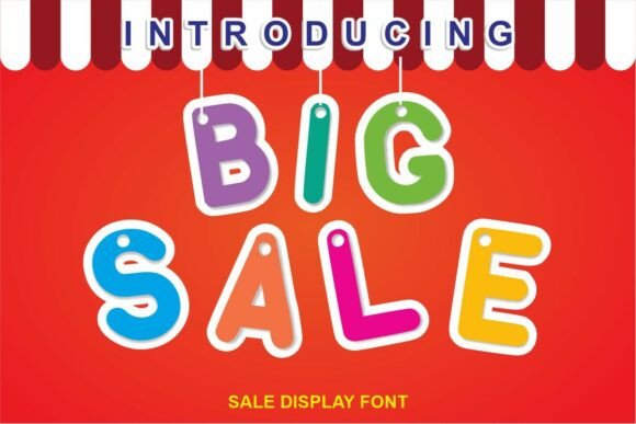 Big Sale: A Modern Typography Trend for Dynamic Visual Communication