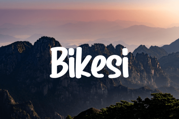 Bikesi: A Modern Typeface for Versatile and Professional Design