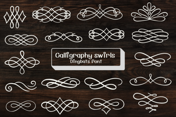 Calligraphy Swirls