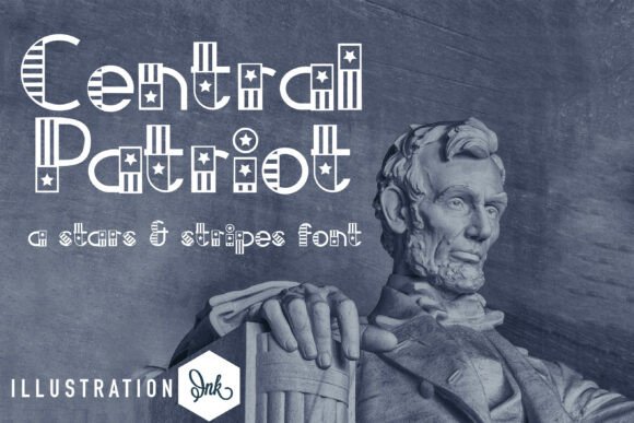 Central Patriot: A Bold Font for Celebrating National Heritage