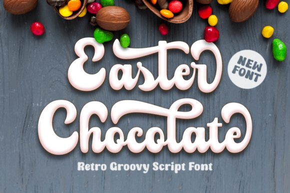 Easter Chocolate Font: A Timeless Handwritten Style for Creative Projects
