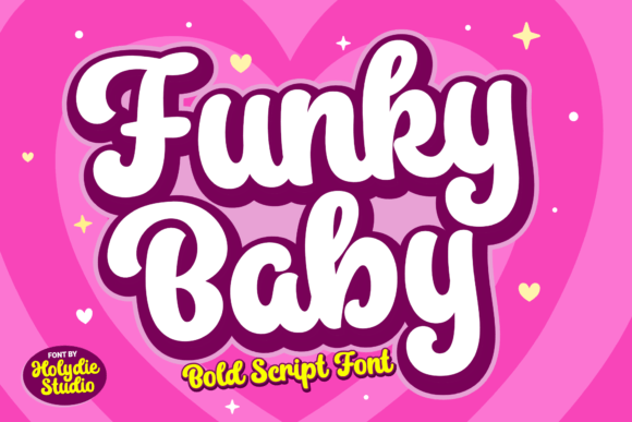 Funky Baby: A Vintage Handwritten Font with a Bold Personality
