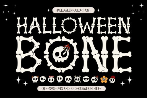 Halloween Bone: A Spooky Typography Solution for Creative Projects