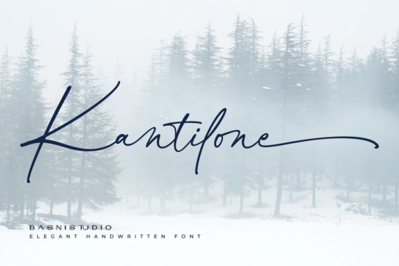 Kantifone: The Elegant Signature Style That Redefines Handwritten Typography