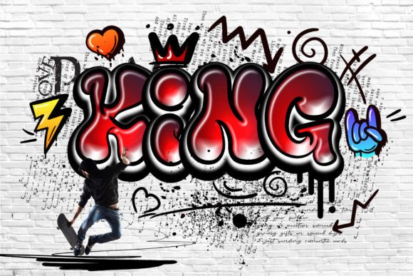 King Graffiti Font: A Bold Statement in Urban Typography
