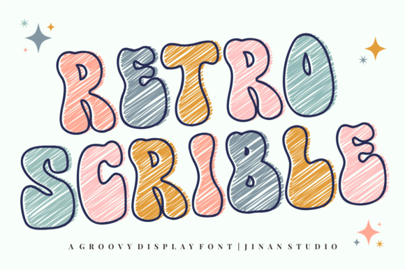 Retro Scrible Font