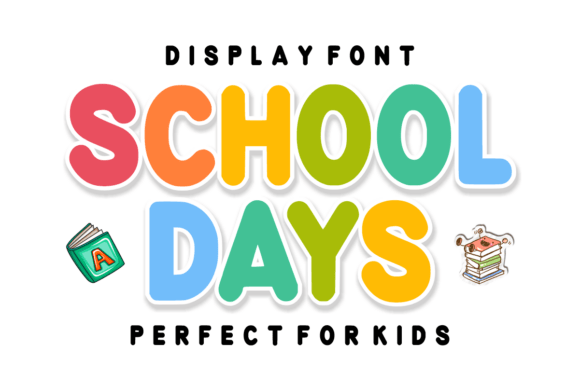 School Days Font for Creative Projects