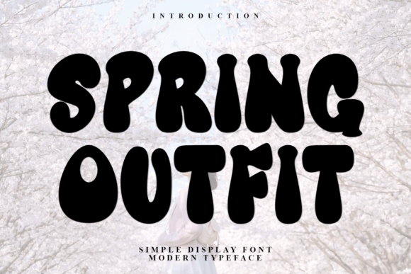 Spring Outfit Font