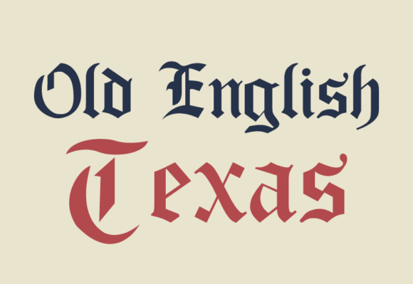 The Legacy of Old English Texas in Modern Design and Typography