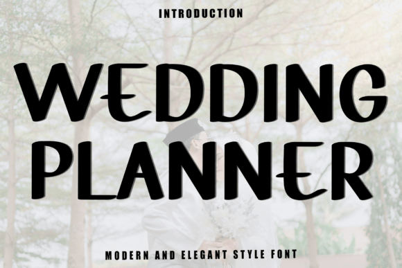 Wedding Planer: A Festive Font That Elevates Holiday and Celebration Designs